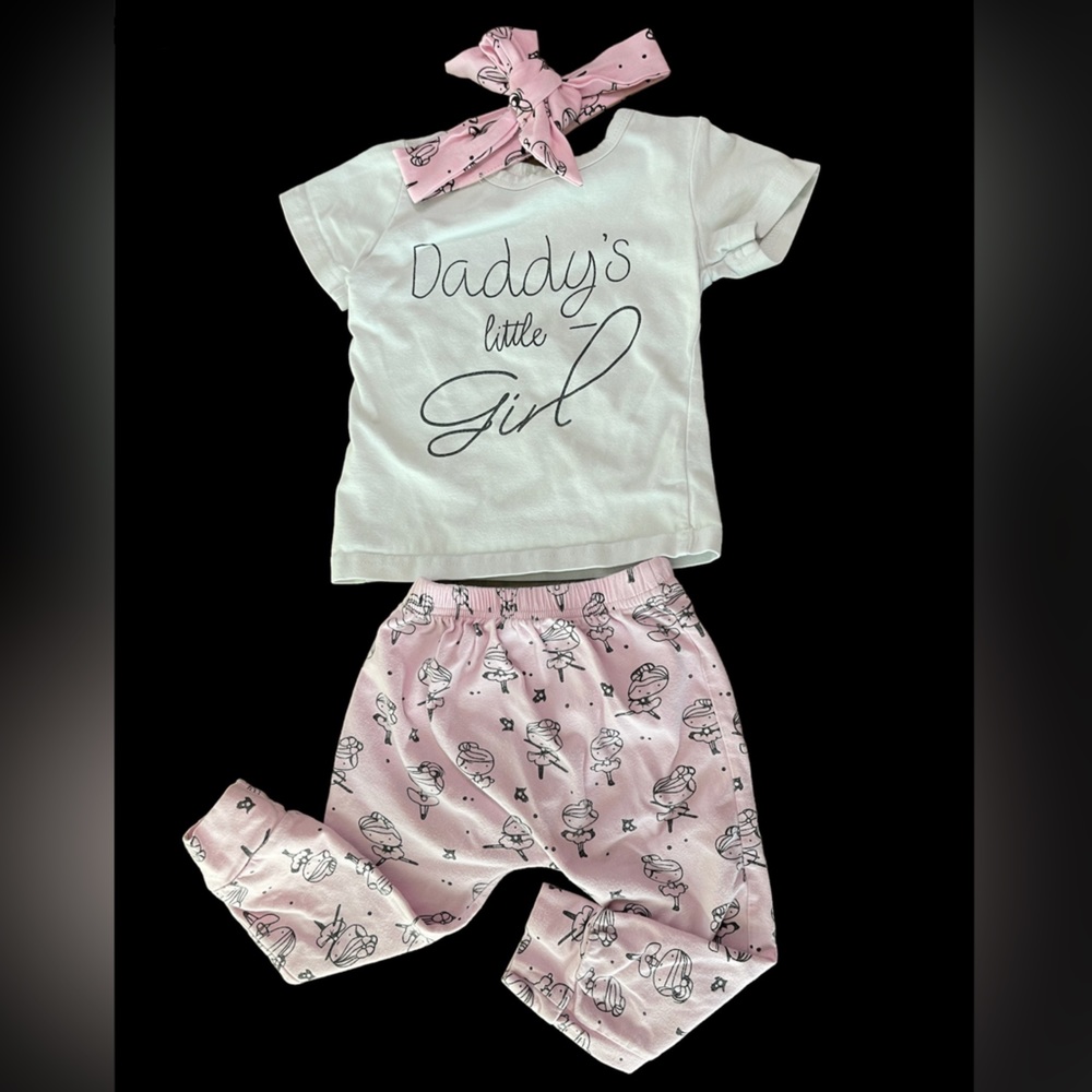 Adorable outfit Daddy’s Little Girl 12-18 months